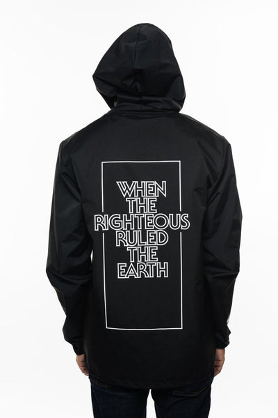 "WHEN THE RIGHTEOUS RULED THE EARTH" - Jacket