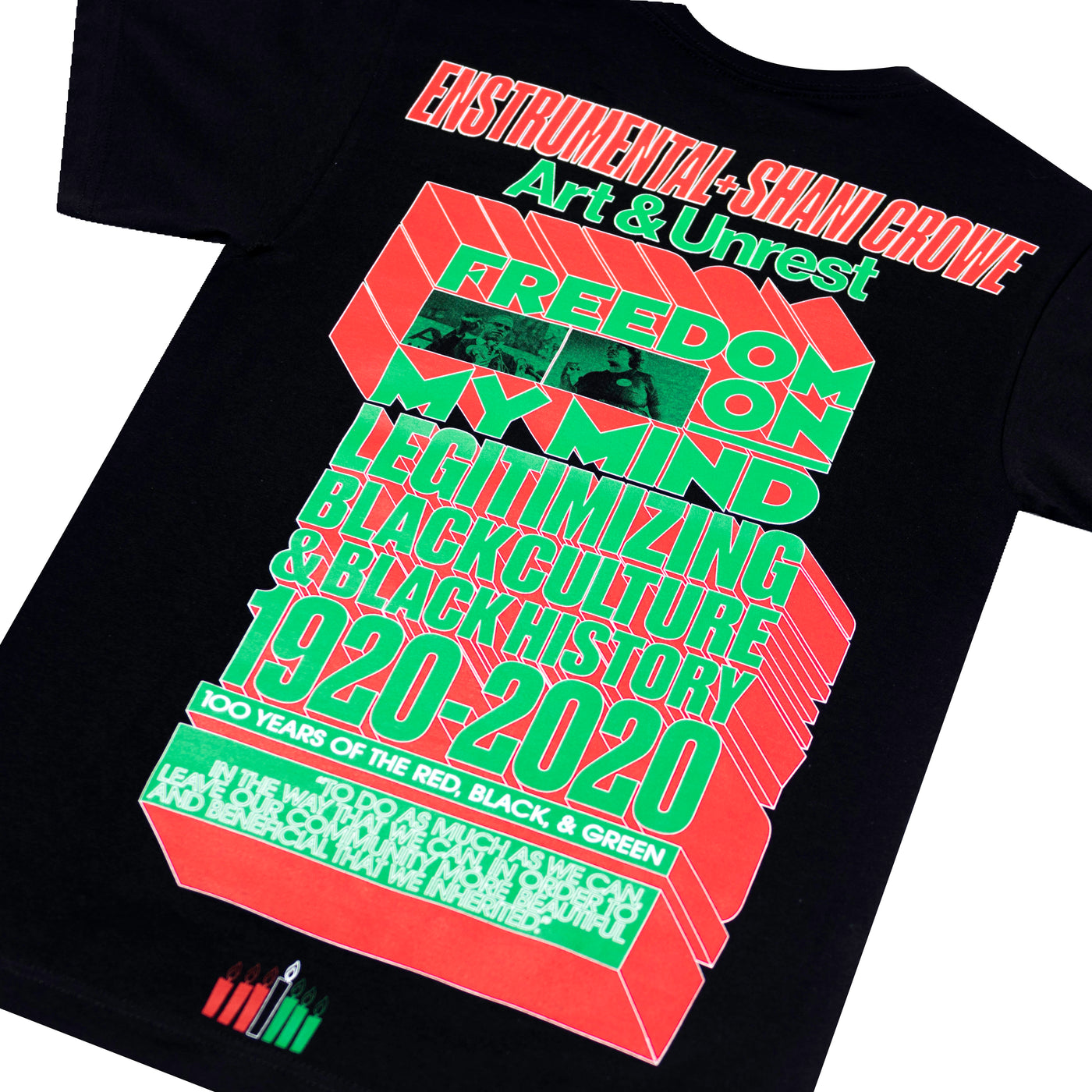 "RBG on 100” - Enstrumental + Shani Crowe - Limited Edition Shirt