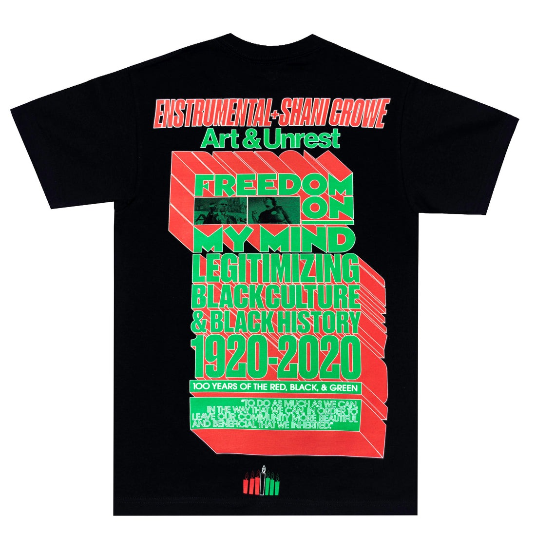 "RBG on 100” - Enstrumental + Shani Crowe - Limited Edition Shirt