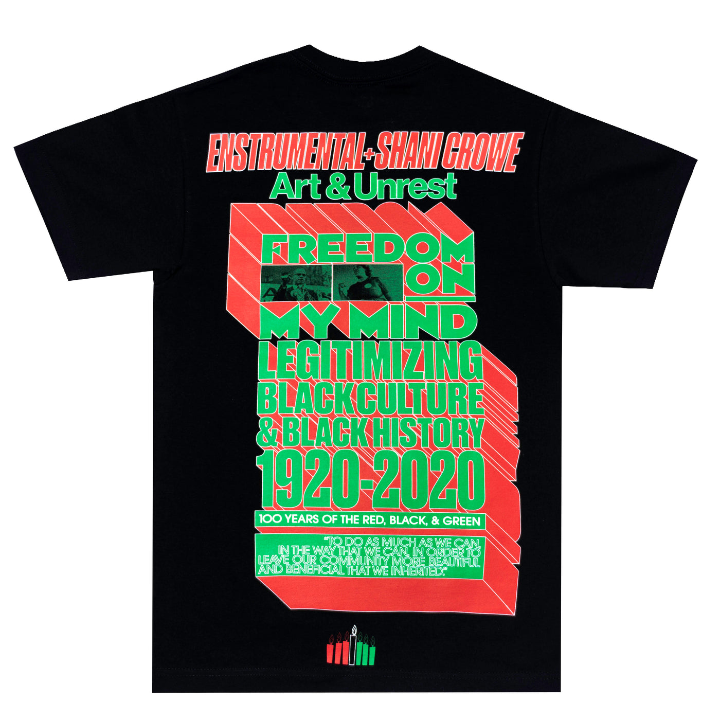 "RBG on 100” - Enstrumental + Shani Crowe - Limited Edition Shirt