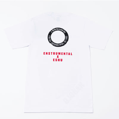 Enstrumental + ESHU - "Our Concern Is To Heal" Shirt (WHITE)