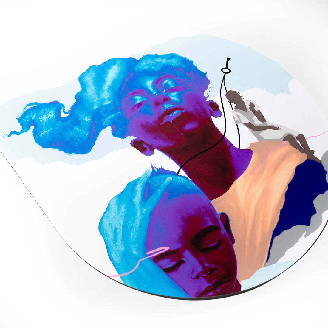 MAX SANSING - "THIS TOO SHALL PASS" Print - Variant Edition (“Tear Drop”)