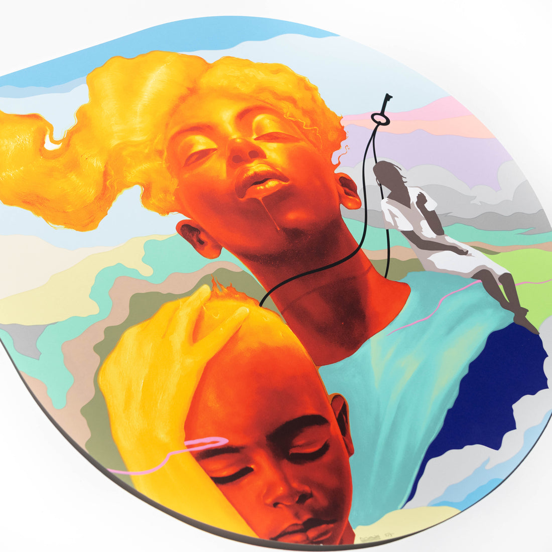 MAX SANSING - "THIS TOO SHALL PASS" Print - Regular Edition (“Tear Drop”)