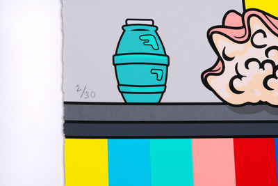 Bianca Pastel - "ON COLORED TV" Print - Regular Edition