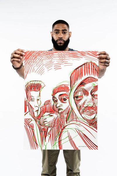 THE JUICE PROJECT (Juice Crew) - Color - PRINT