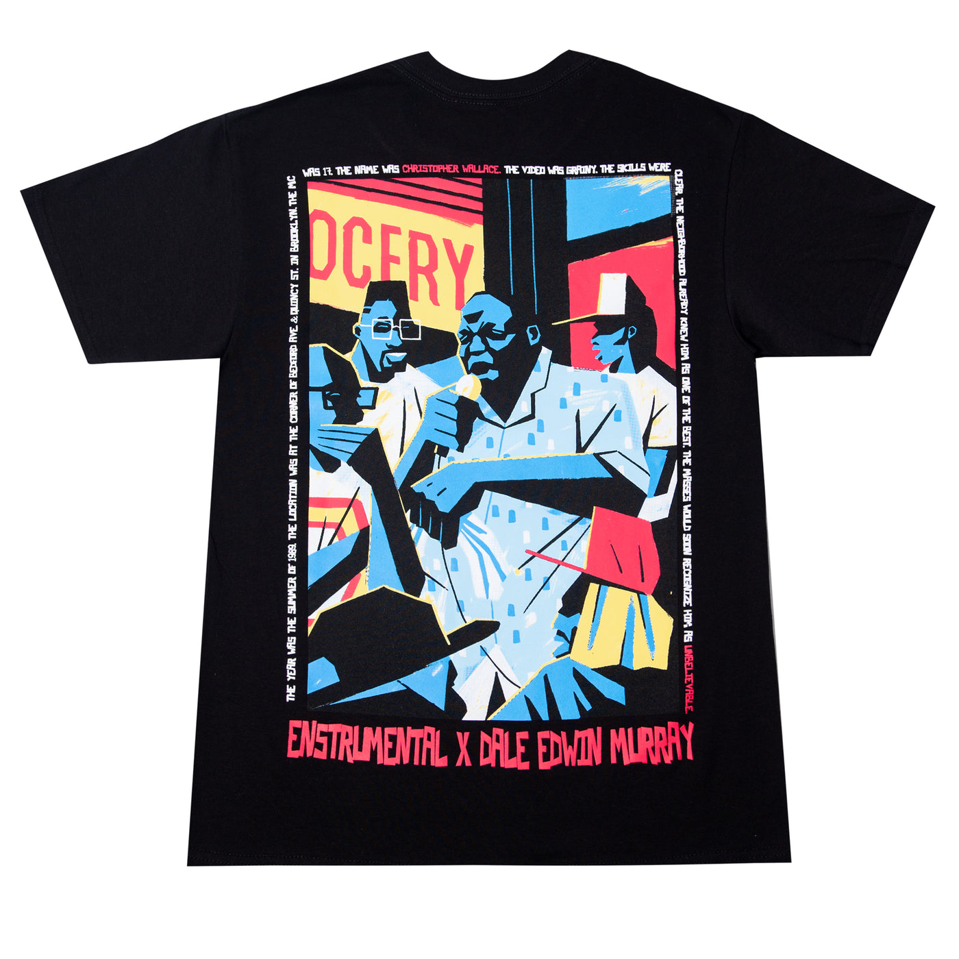 Enstrumental + Dale Edwin Murray - "STORY TO TELL" – Shirt (Black)