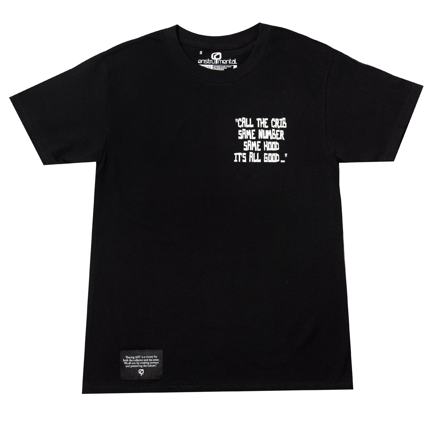 Enstrumental + Dale Edwin Murray - "STORY TO TELL" – Shirt (Black)
