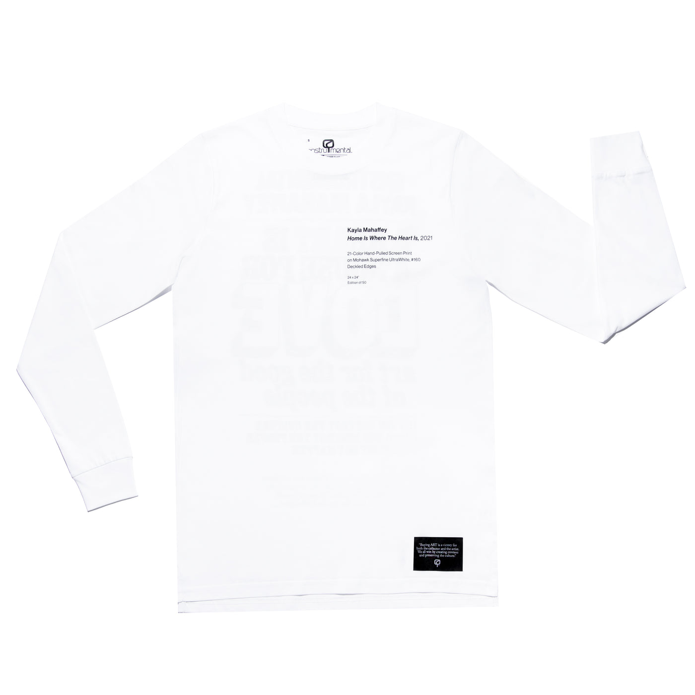 Enstrumental + Kayla Mahaffey - "The ART Is Alive & Well In The City" - Long Sleeve