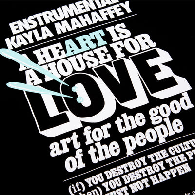 "THE ART IS ALIVE & WELL IN THE CITY" - Enstrumental + Kayla Mahaffey - Shirt