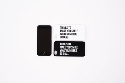 MAD QUESTION ASKING - iPhone 5, 5S, & 6 Case (BLACK)