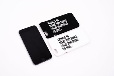 MAD QUESTION ASKING - iPhone 5, 5S, & 6 Case (BLACK)
