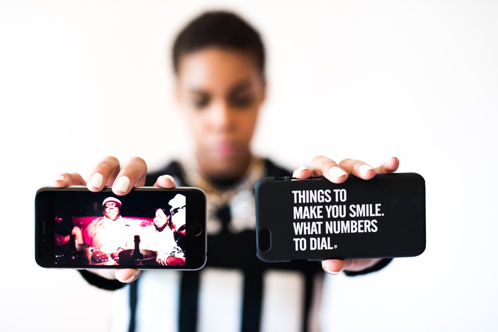 MAD QUESTION ASKING - iPhone 5, 5S, & 6 Case (BLACK)