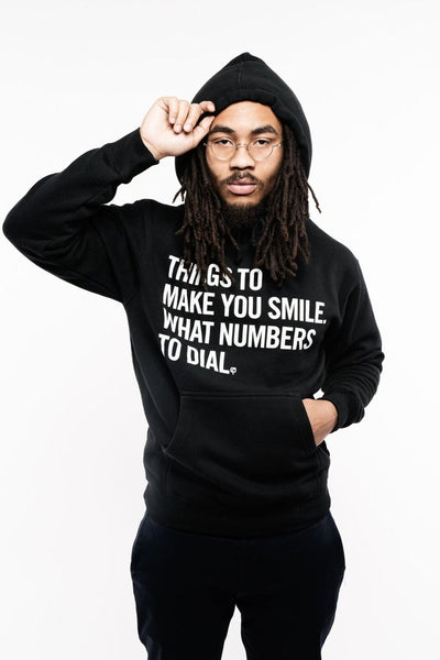MAD QUESTION ASKING - Hoodie (BLACK)