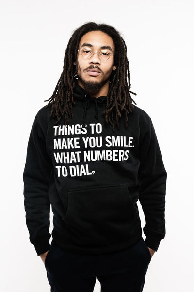MAD QUESTION ASKING - Hoodie (BLACK)