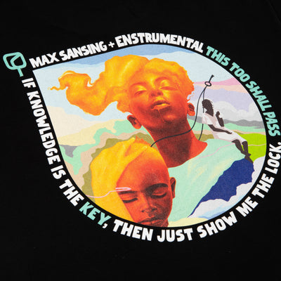 Max Sansing + Enstrumental - "IF KNOWLEDGE IS THE KEY ..." – Shirt