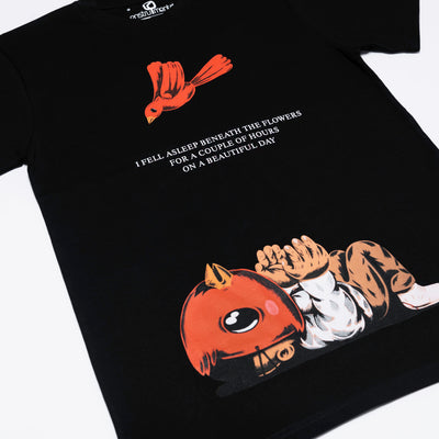 Sentrock + Enstrumental - "A WESTSIDE BIRD'S EYE VIEW - Limited Edition Shirt - BLACK