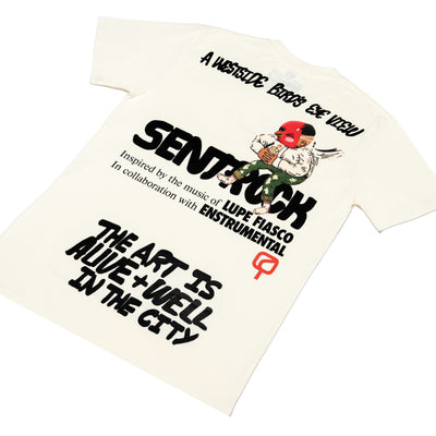 Sentrock + Enstrumental - "A WESTSIDE BIRD'S EYE VIEW - Limited Edition Shirt - Butter